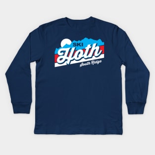 Ski Hoth Kids Long Sleeve T-Shirt